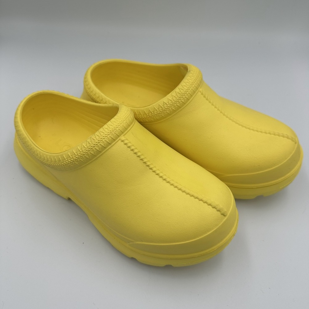 UGG Tasman X Yellow Clogs